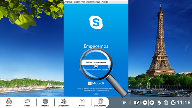 Iniciar sesión en Skype