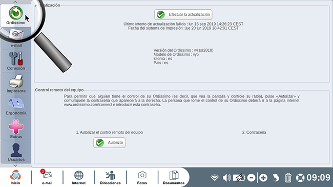 haga clic en ordissimo