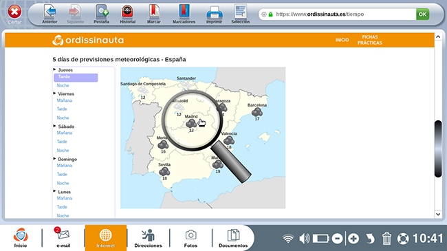 visualización del mapa de francia